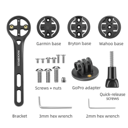ROCKBROS Крепление для велокомпьютера Garmin Bryton Wahoo