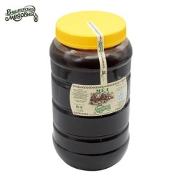 Мёд Башкирский Натуральный Гречишный Башкирская медовня 4200 грамм Пластиковый Бидон Медосбор 2025