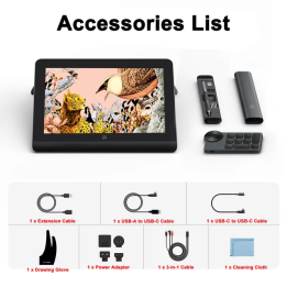 Графический планшет XPPen Artist Pro 16 (Gen 2) 2.5K с стилусом 16K X3 Pro, экраном с эффектом бумаги и монитором для рисования