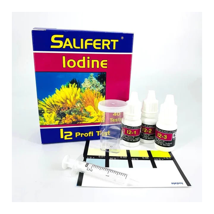 Salifert Iodine I2 Profi-Test для морского аквариума