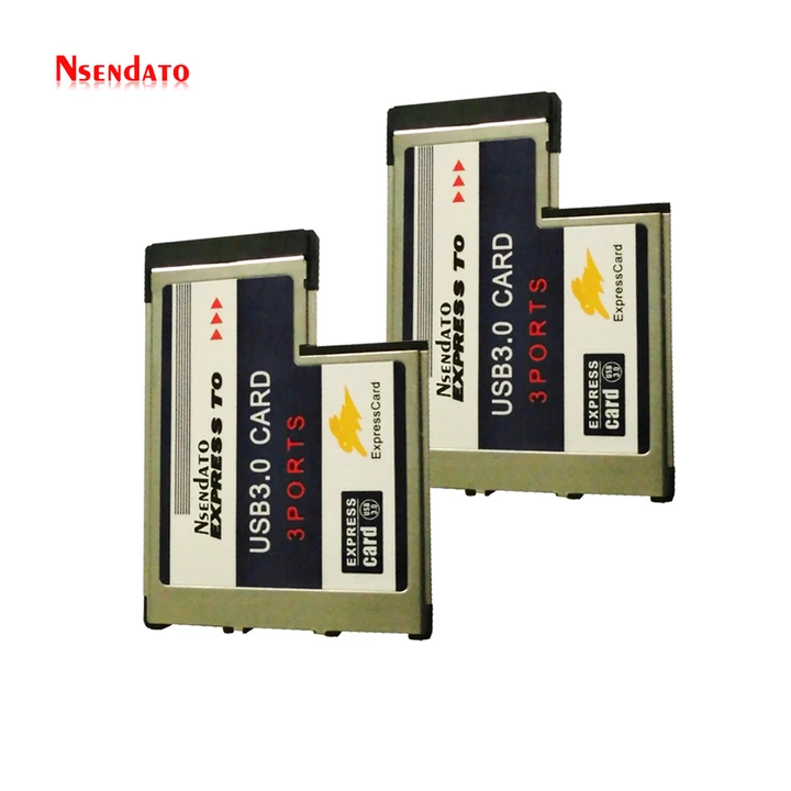 NSendato PCI-E Express Card 34/54 мм с 3 портами USB 3.0