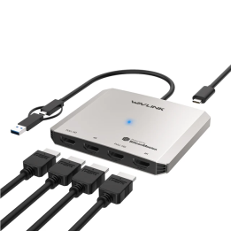 WAVLINK Адаптер Quad Display HDMI 4K