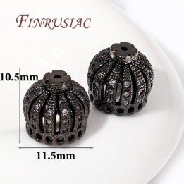 Золотые короны для браслетов FINRUSIAC, 6 штук