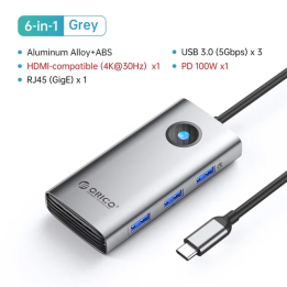 ORICO USB Type-C Hub для Macbook Pro