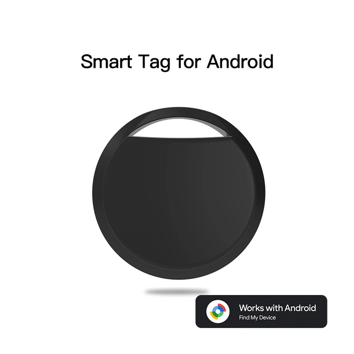 Bluetooth GPS-трекер Airtag для телефонов Android работает с Google Find My App Key Finder Pet Smart Tag для Xiaomi Samsung
