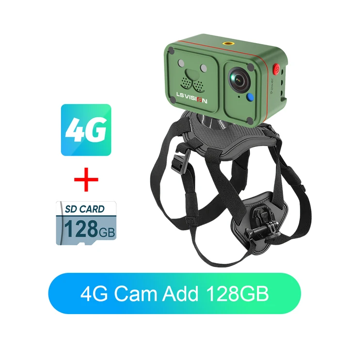 LS VISION POV Камера для животных 4G 4MP