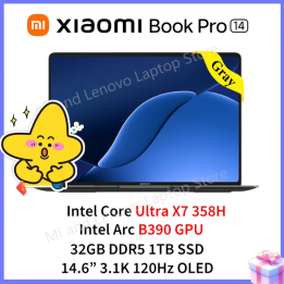 Ноутбук Xiaomi Mi Notebook Pro 14, 14.6", 32ГБ/1ТБ, Ultra 5, Intel Arc, Windows