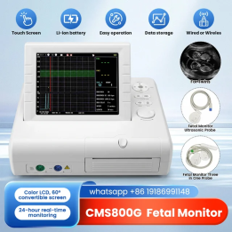 CONTEC CMS800G фетальный доплеровский ультразвуковой монитор 24 часа рекордер пренатальный монитор сердечного ритма движение FH