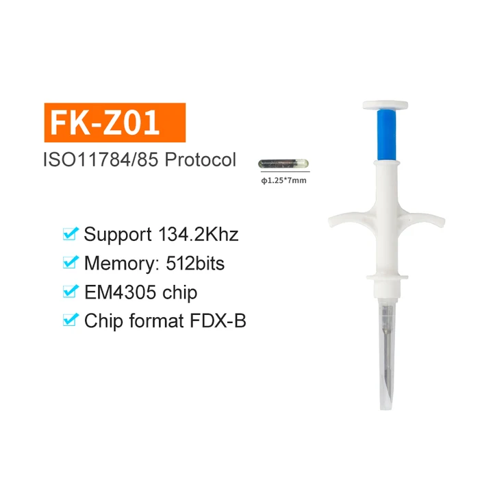 RFID микрочипы Fonkan 134.2KHZ 20шт