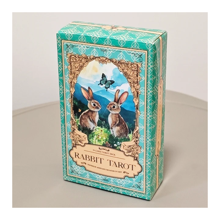 Rabbit Tarot Deck Акварельные карты