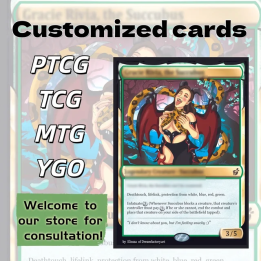 Коллекционная пара карт MTG/TCG/PTCG, фольгированная/матовая