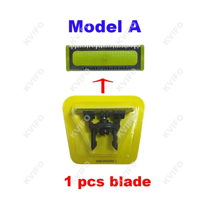 Сменные лезвия KVIFO 1-5 шт. для Philips Oneblade, подходят для моделей QP2520, QP2530, QP2527, QP2533, QP2630, QP6520