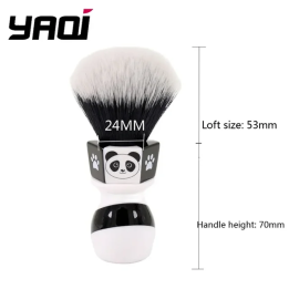 YAQI 24 мм кисть для бритья Panda Tuxedo Knot