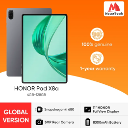 Планшет Honor Pad X8a, 11", 4/64ГБ, 4/128ГБ, Wi-Fi, Android