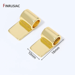 FINRUSIAC Позолоченные подвески-держатели для ювелирных изделий
