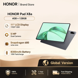 Планшет Honor Pad X8a, 11", 4/64ГБ, 4/128ГБ, Wi-Fi, Android
