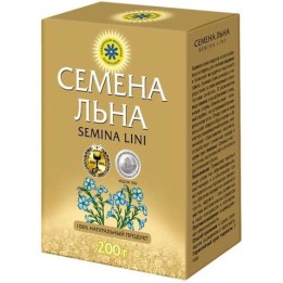 Лен коричневый семена "Компас Здоровья", 200 г