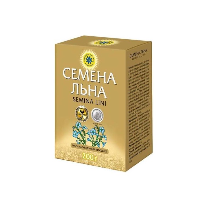 Лен коричневый семена "Компас Здоровья", 200 г