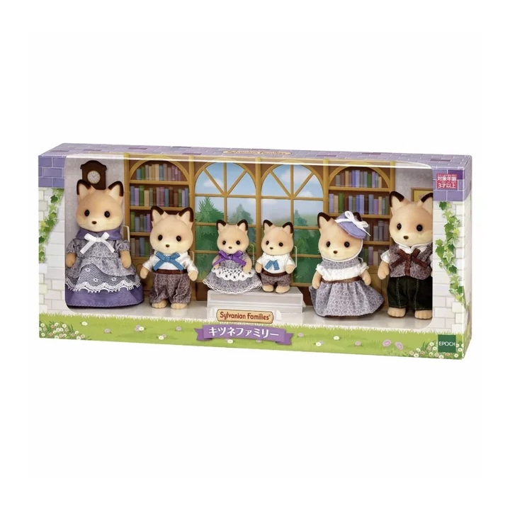 Фигурки Sylvanian Families Japan Limited Фенек-лиса с шестью малышами