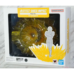 Набор аксессуаров Bandai Spirits Tamashii Effect Shock Impact Yellow Smoke White Ver. для S.H.Figuarts
