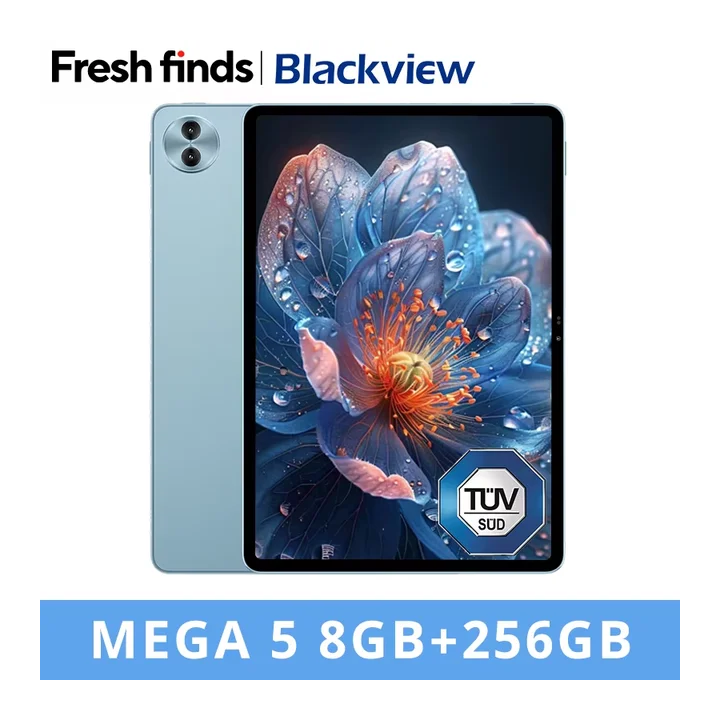 Планшет Blackview, 12", 8/256ГБ, 12/256ГБ, Wi-Fi+4G, Android