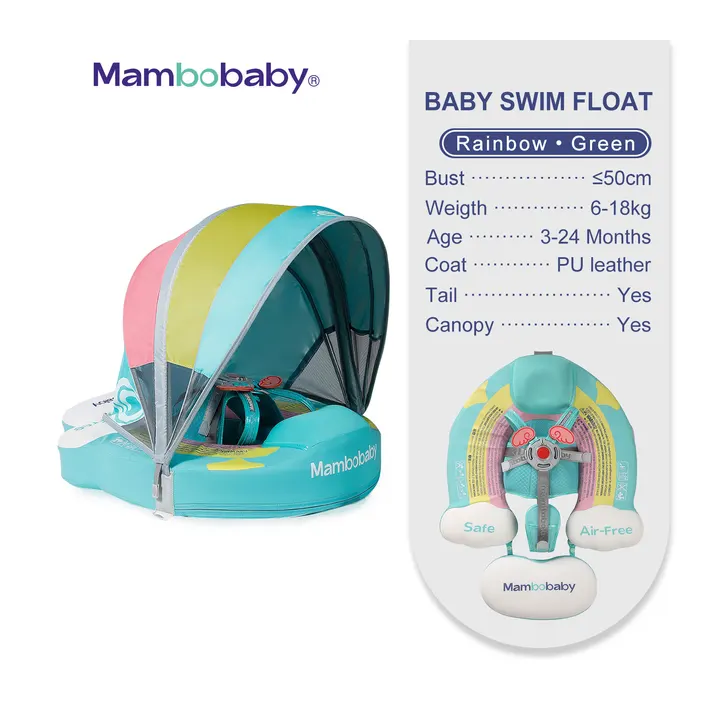 Надувной круг для плавания Mambobaby Animal Float  для детей