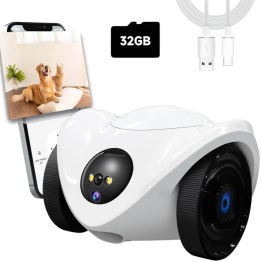 Роботизированная камера для домашних животных Pet Camera Treat Dispenser