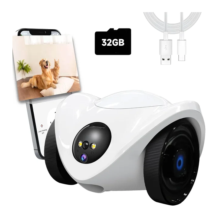 Роботизированная камера для домашних животных Pet Camera Treat Dispenser