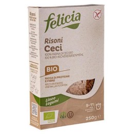 Ризони из нута региона Апулия безглютеновые (felicia) БИО MOLINO ANDRIANI 250 г