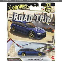 Hot Wheels Premium Car Culture Road Trip: Toyota 4Runner, Benz, Chevy, Subaru, Land Rover