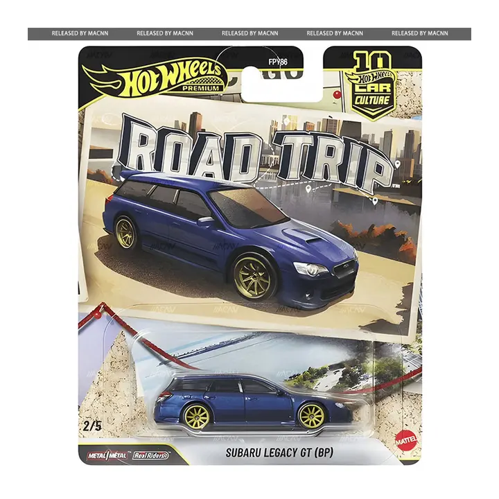 Hot Wheels Premium Car Culture Road Trip: Toyota 4Runner, Benz, Chevy, Subaru, Land Rover