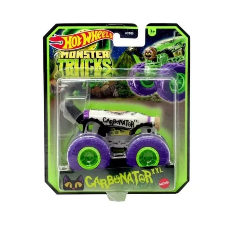 Hot Wheels JFX08 Monster Trucks светящиеся в темноте