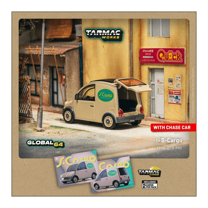 Литая под давлением модель автомобиля Tarmac Works TW 1:64 S-Cargo Presentation