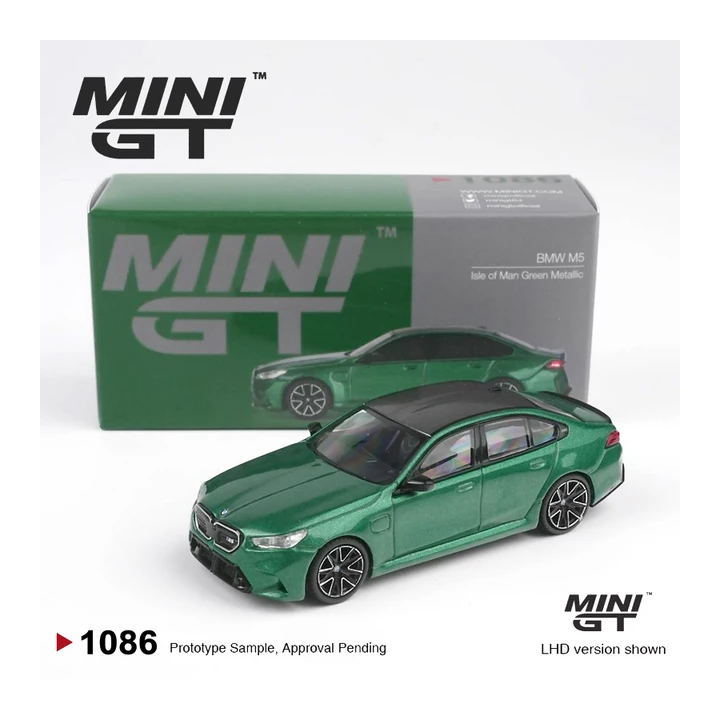 TSM MODEL BMW M5 G90 Isle of Man Green Metallic 1:64