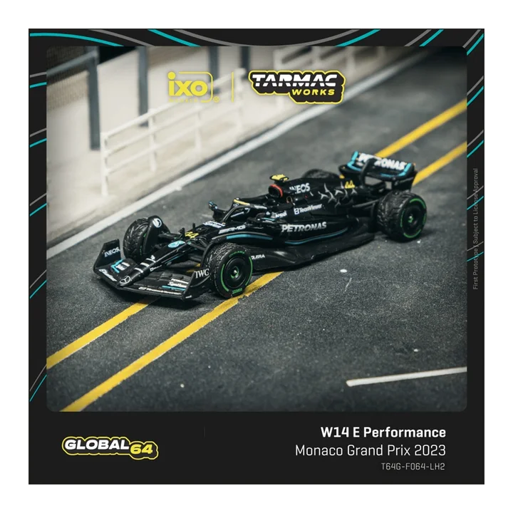 Модель автомобиля IXO Tarmac Works 1:64 W14 E Performance 44 Hamilton / MCL60-Piastri Monaco