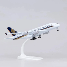 Модель самолета A380 ZOCO 20 см