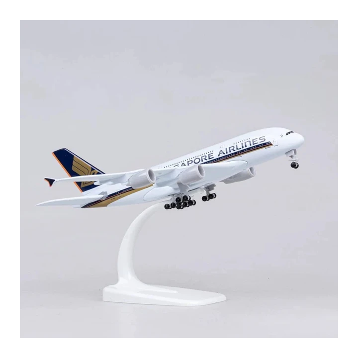 Модель самолета A380 ZOCO 20 см