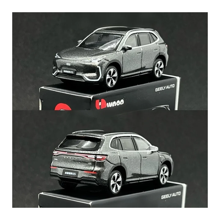 Bburago 1:64 Geely E5 EX5 металлическая модель автомобиля