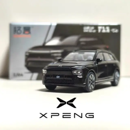 Масштабная модель электромобиля XPENG G9 1:64, литая под давлением, из металла, имитация внедорожника, люксовая модель нового э