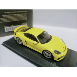 Миниатюрная модель Porsche 718 Cayman GT4 1:43  WELLY