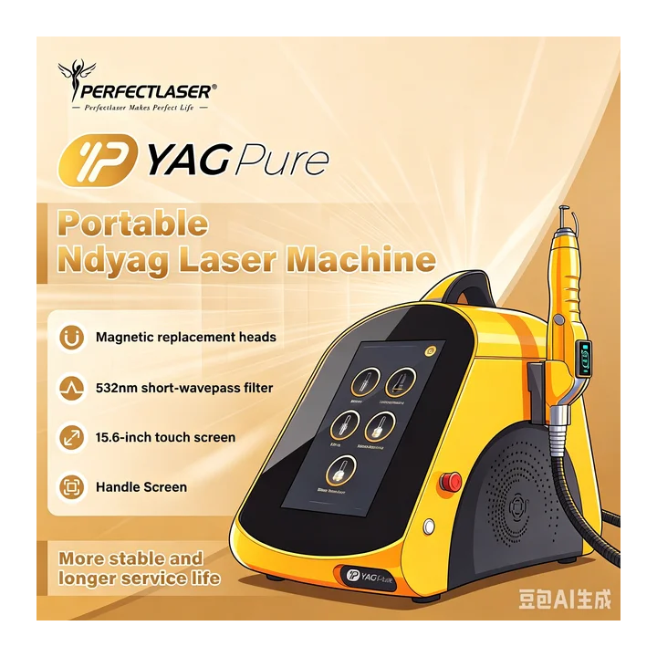 Perfectlaser Портативная пикосекундная лазерная установка для удаления татуировок