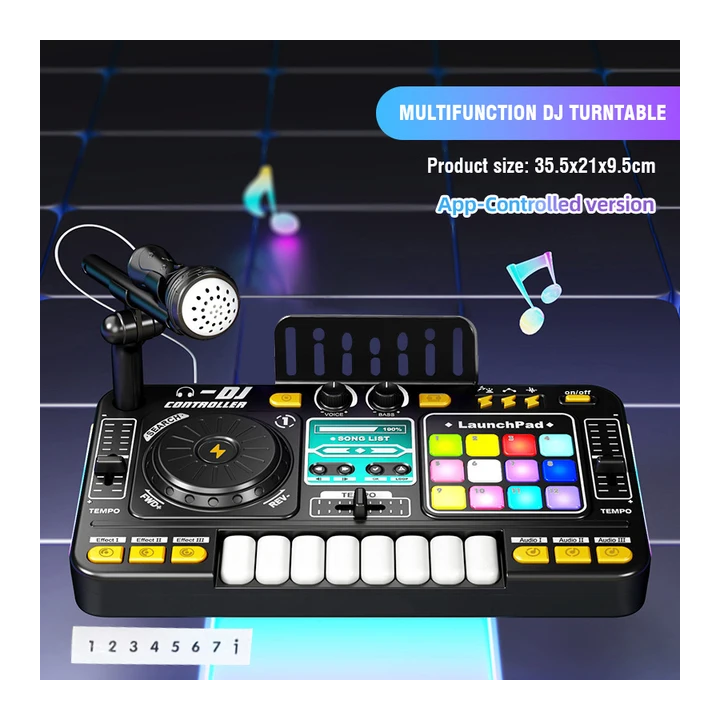 Детский DJ-микшер CONUSEA пластиковый
