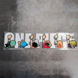 One Piece Luffy Car Stickers  Bandai