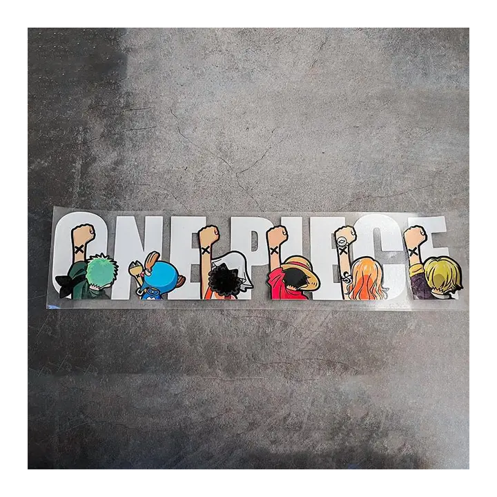 One Piece Luffy Car Stickers  Bandai