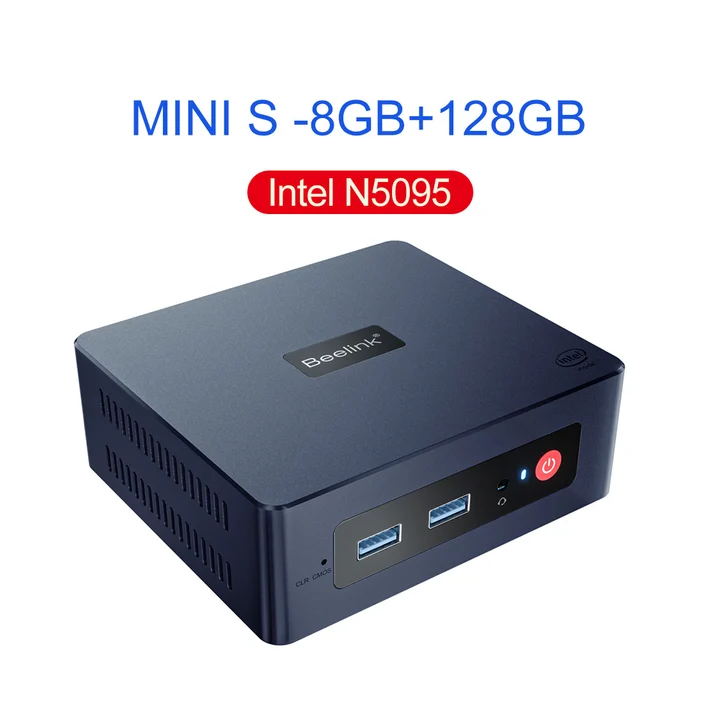 Beelink Mini S12 Pro Intel N5095 Мини-ПК 8ГБ 128ГБ
