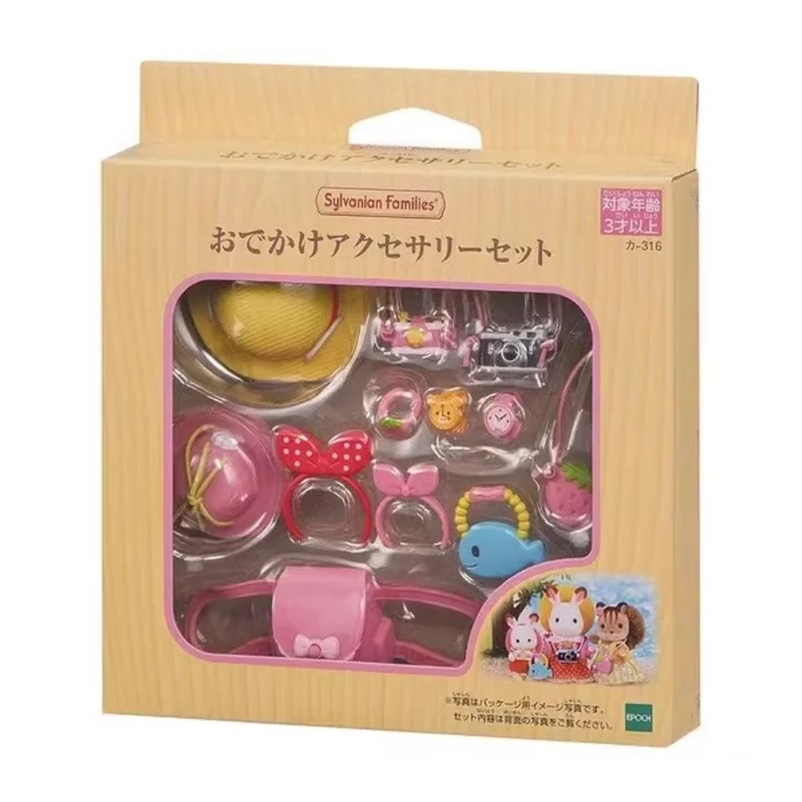 Sylvanian Families Миниатюрная еда Т (22)ines Шляпа Камера