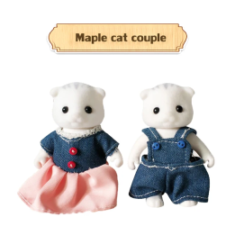 Миниатюрные фигурки животных MSFTOYS для кукольного домика 1:12