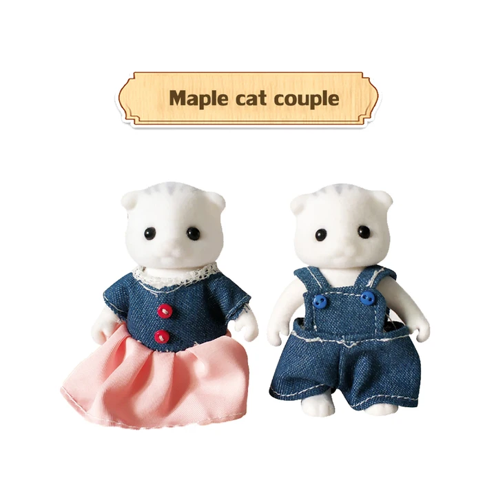 Миниатюрные фигурки животных MSFTOYS для кукольного домика 1:12