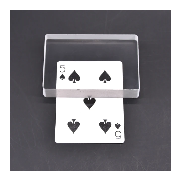 Стеклянная колода карт Omni Deck Ice Bound