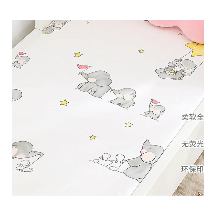 Простыня Ruyi Bebe детская 140x70 см хлопок